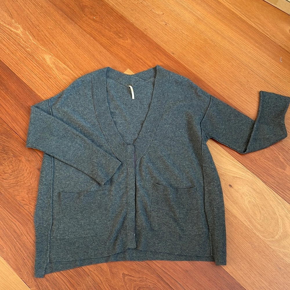 Free People cashmere cardigan